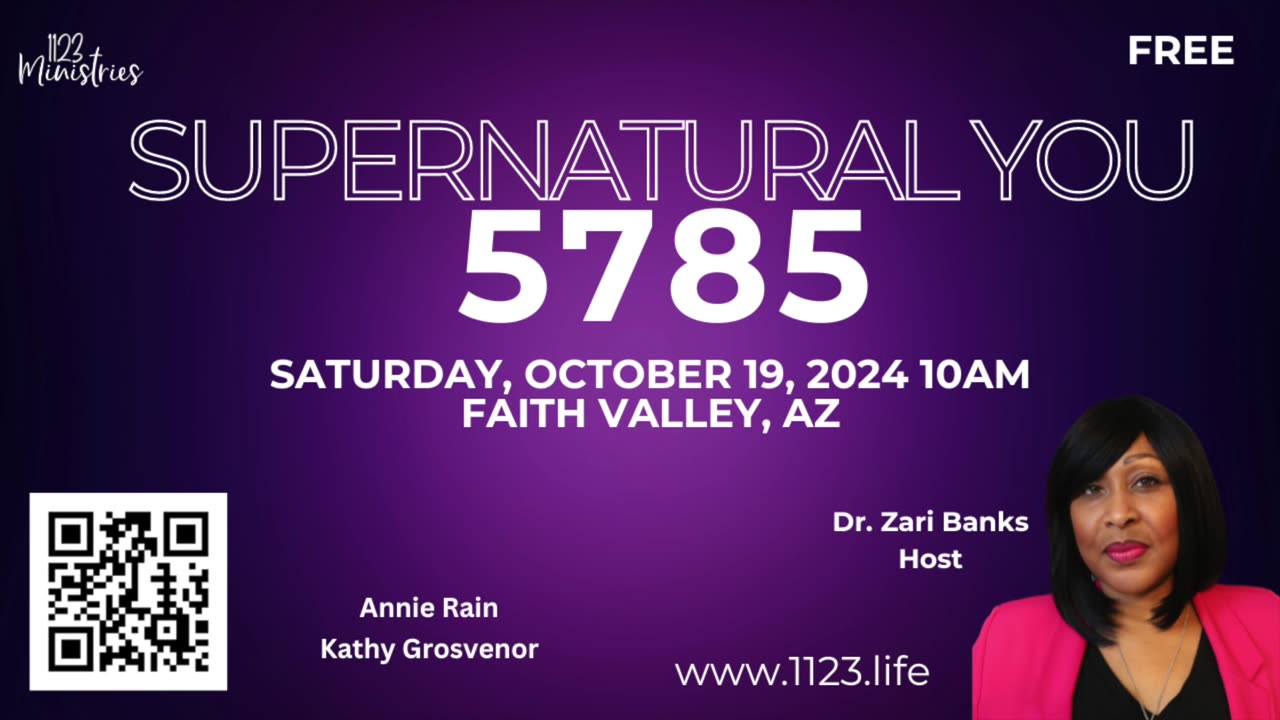 Register for Supernatural You 5785! | 1123 Ministries