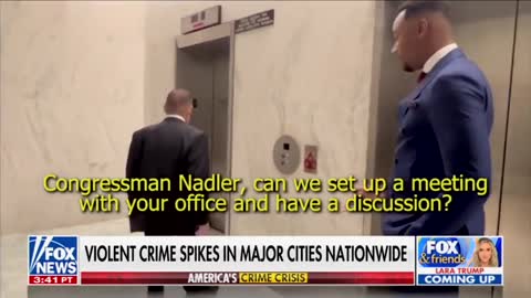 Jerry Nadler FLEES From Fox News Reporter