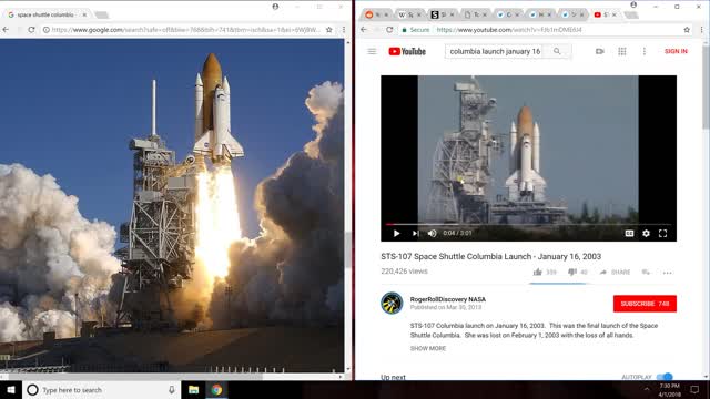 Mandela Effect - Space Shuttle Columbia Explosion 2003 - RealityShifter