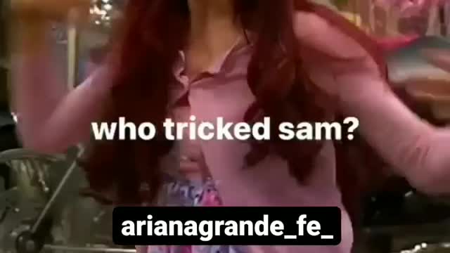 I tricked Sam 😂😂 Ariana Grande comedy clips