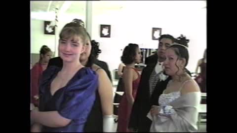 2000-01 WPHS Vids 053 Prom 019 Portraits Line by Glenn Strader