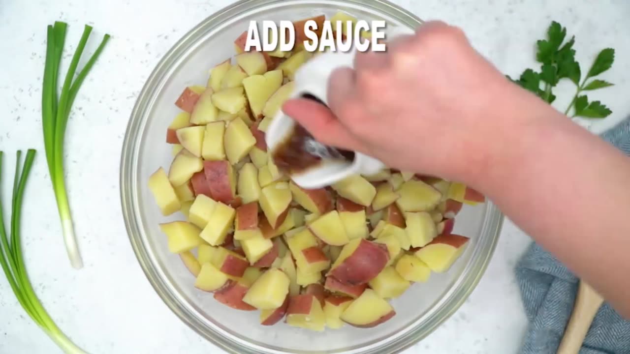 How to Make German Potato Salad - Sweet and Savory Meals