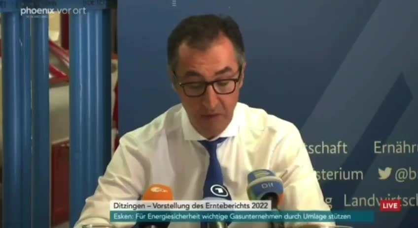 Landwirtschaftsminister Özdemir