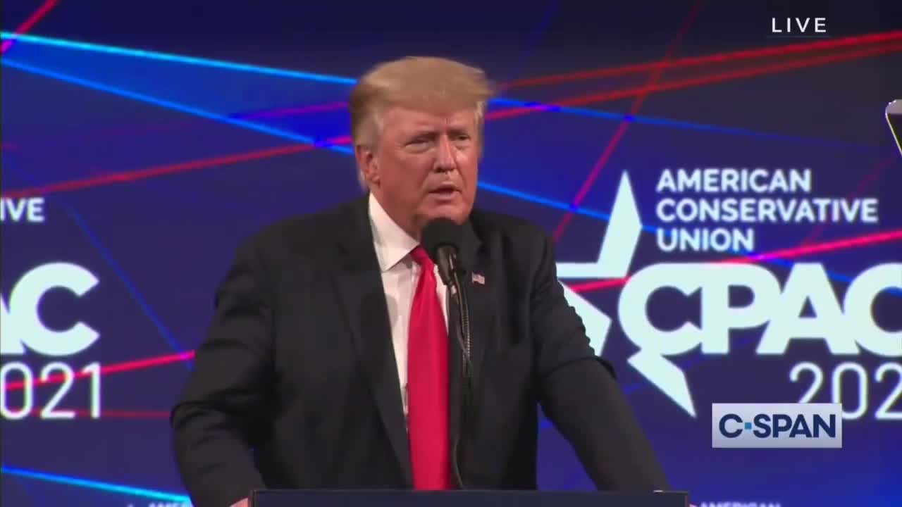 Trump Says U.S. Must Be Defended From "Small Group Of Radical Left Marxist Maniacs"