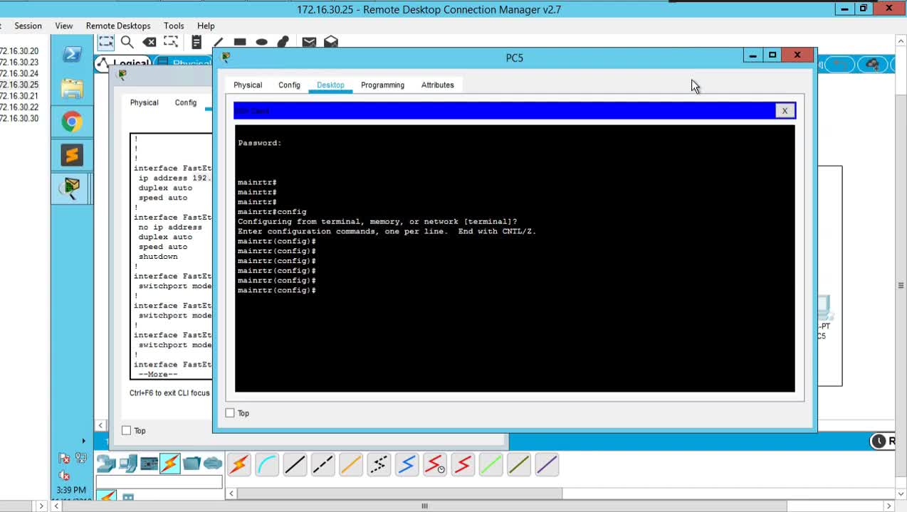 Login via SSH on a Cisco Router #getajobinit