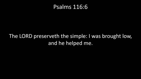 KJV Bible Psalms Chapter 116