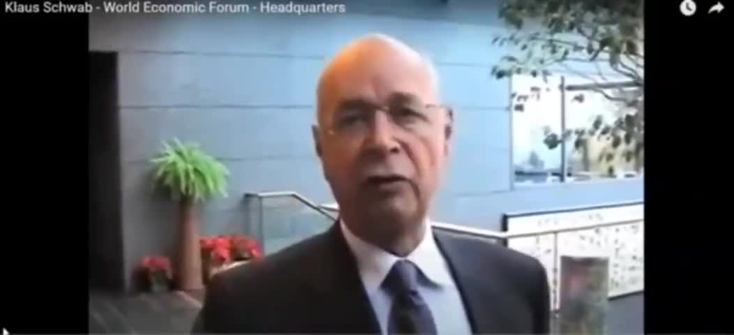 KLAUS SCHWAB OF THE WORLD ECONOMIC FORUM ADMITS THAT HE HAS THEM ALL IN HIS POCKET!