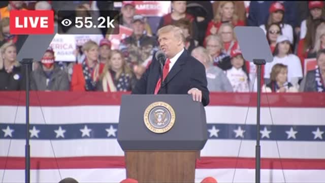 Trump Georgia Rally With Loeffler & Perdue ! Hold The Line !