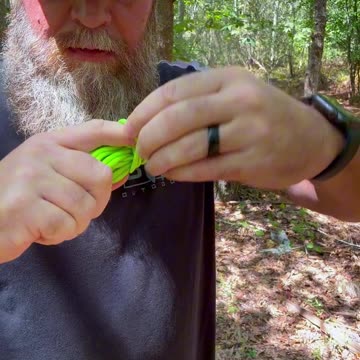 Easy way to fix tangled ropes or cordage