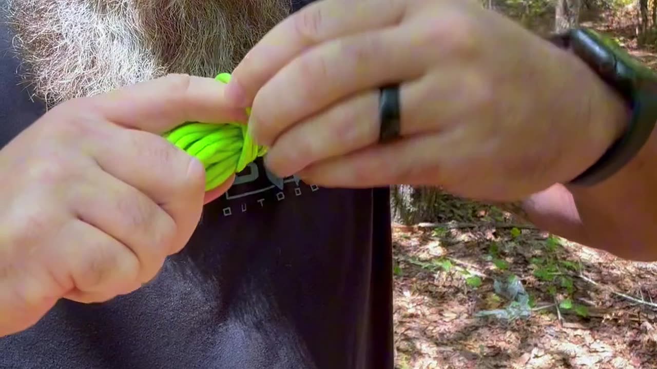 Easy way to fix tangled ropes or cordage