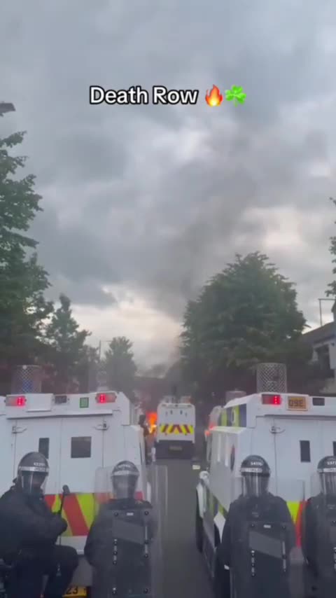 Militarized zones in Belfast