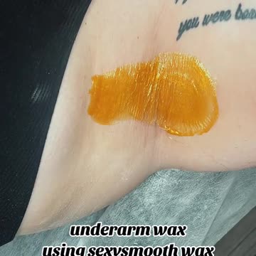 Armpit Waxing with Sexy Smooth Golden Allure Hard Wax by @megthewaxlady