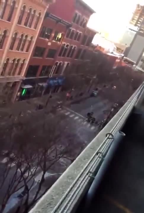 A look at the devastation caused by the explosion in Nashville Tennessee