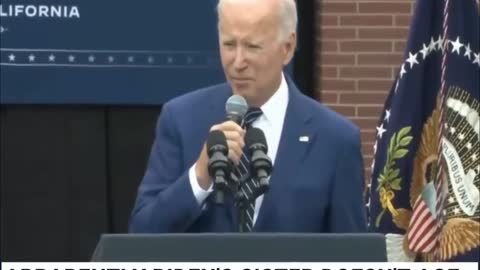 Joe Biden produces an incomprehensible 'salad of words