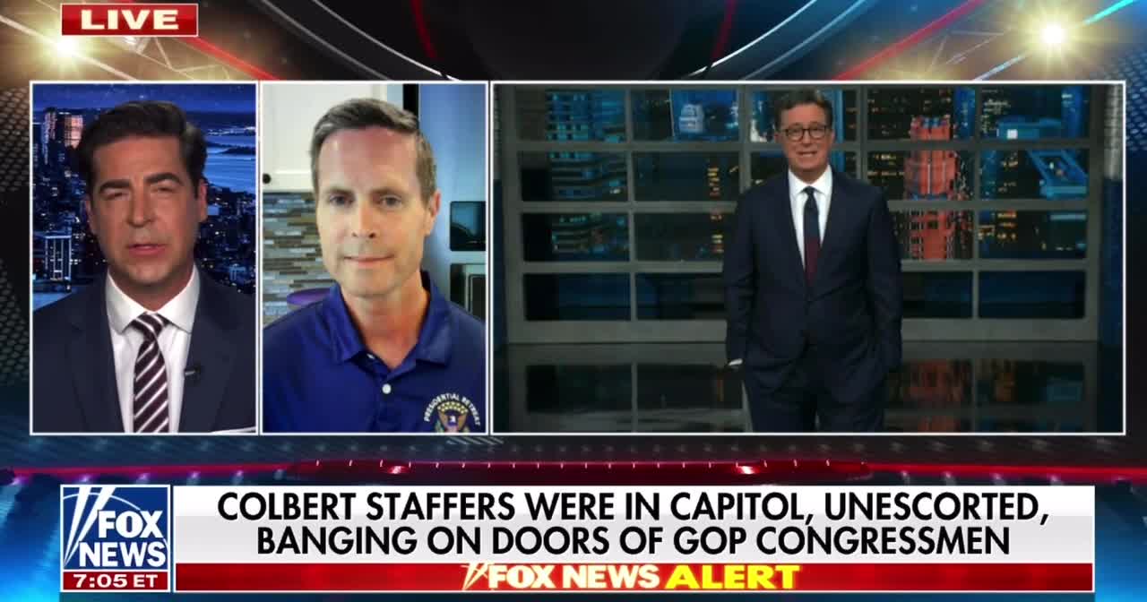 7 employees of the Stephen Colbert show were arrested for breaching the Capitol