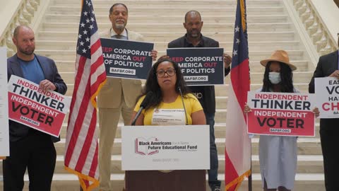 Black Americans For A Better Future Press Conference Too