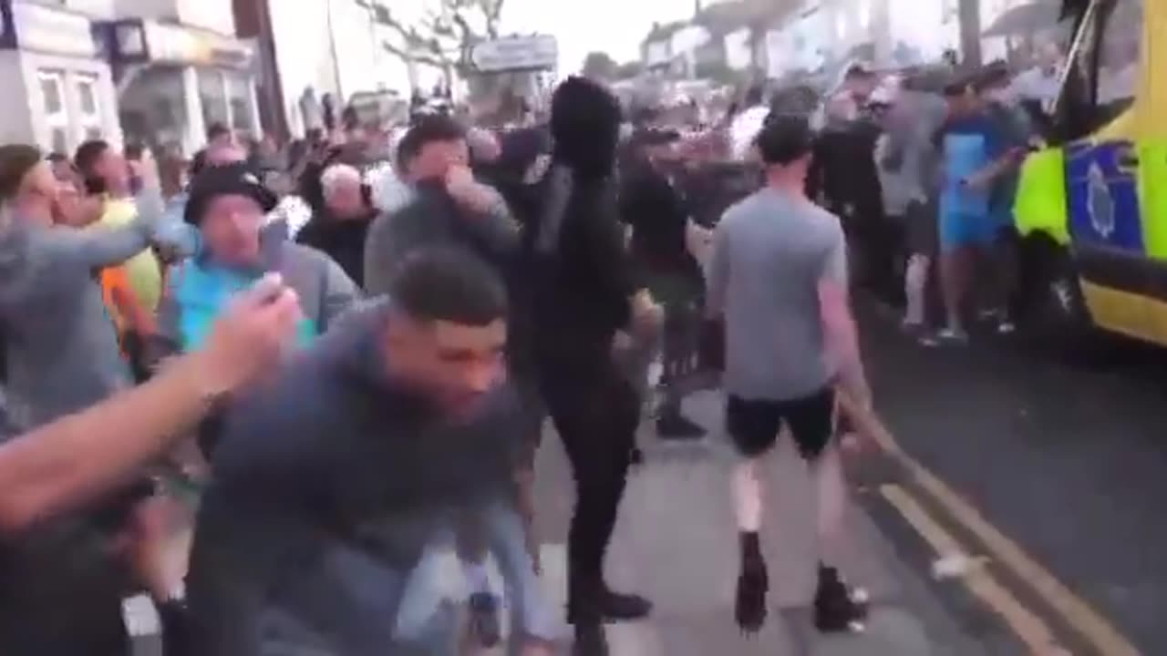 This is Southport right now. The locals are furious