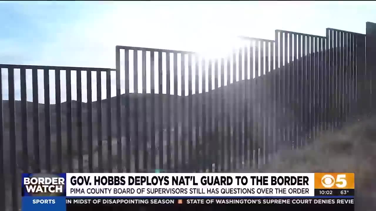 Gov. Hobbs deploys National Guard to the border