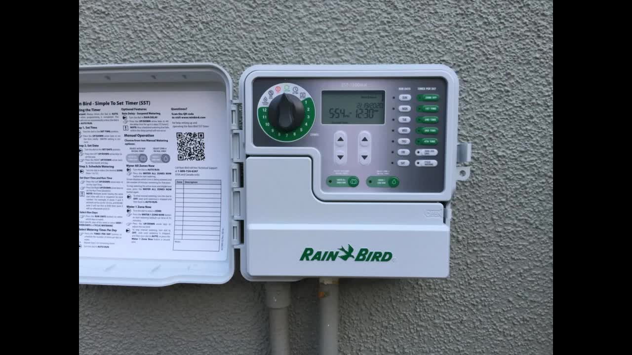 Review: Rain Bird SST400IN Simple-To-Set Indoor SprinklerIrrigation System TimerController, 4...