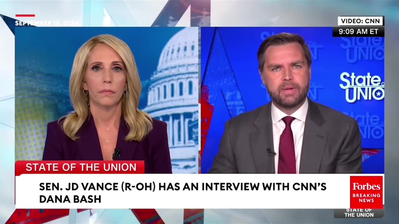 The Moment Dana Bash Got Owned by JD Vance.