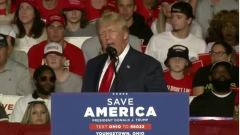 Former President Donald Trump Rally in Youngstown Ohio