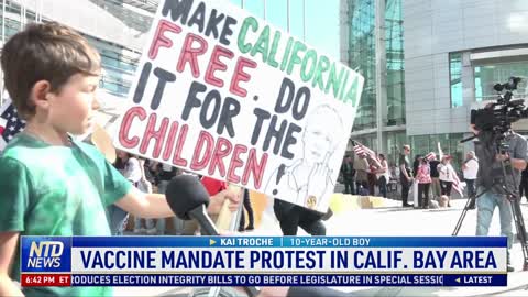 Rally in the Bay Area, CA Was Covered By NTD News