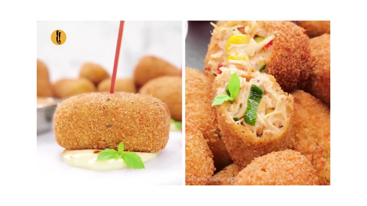 Creamy Chicken Cajun Croquettes Recipe By Food foody