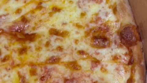 Very delicious cheese pizza