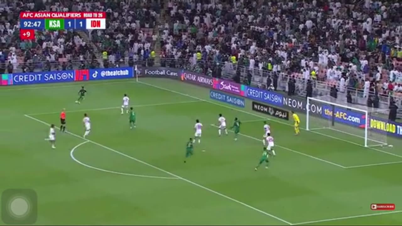 Indonesia vs Saudi Arabia