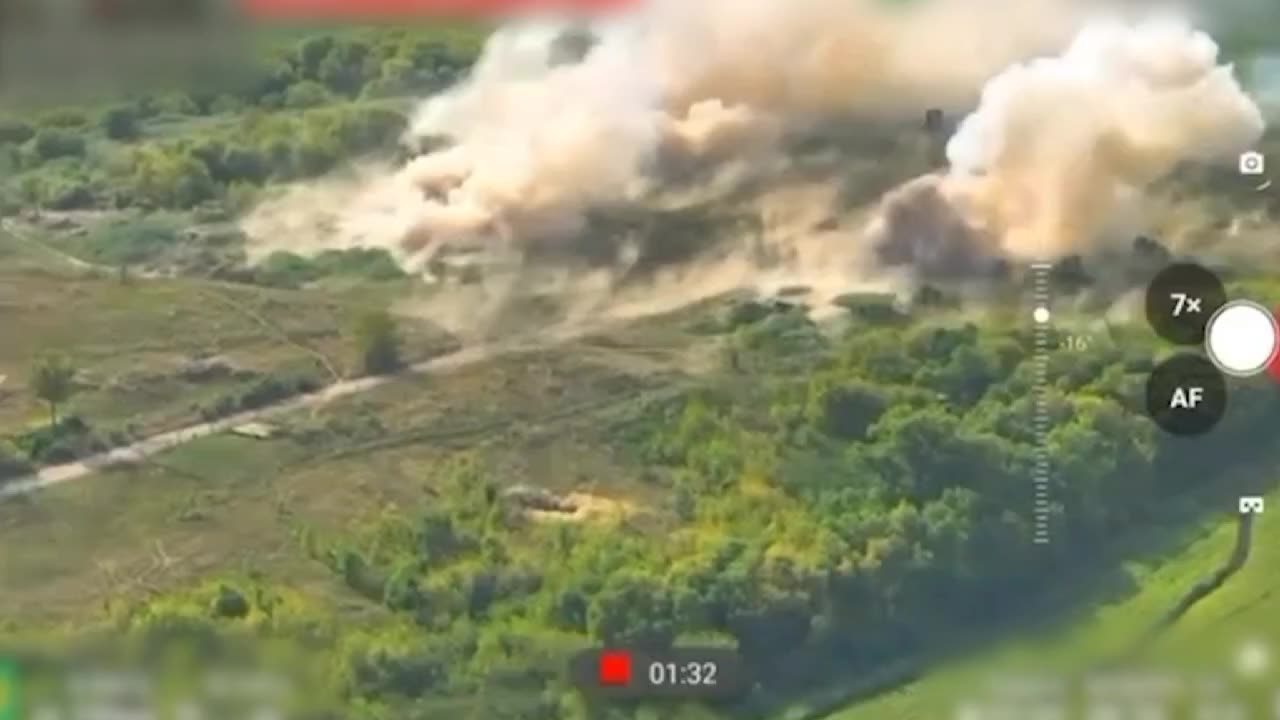 Airstrikes on a Russian Airbase in Kursk