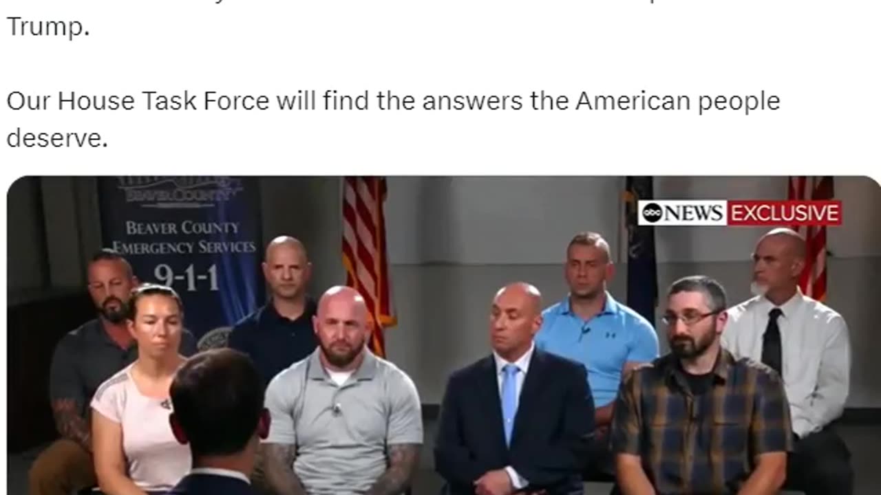 A local SWAT officer says they had no contact with Secret Service at the rally until AFTER the assassination attempt on President Trump.