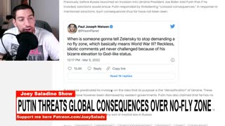 Putin HREATS Global Consequences Over No-Fly Zone