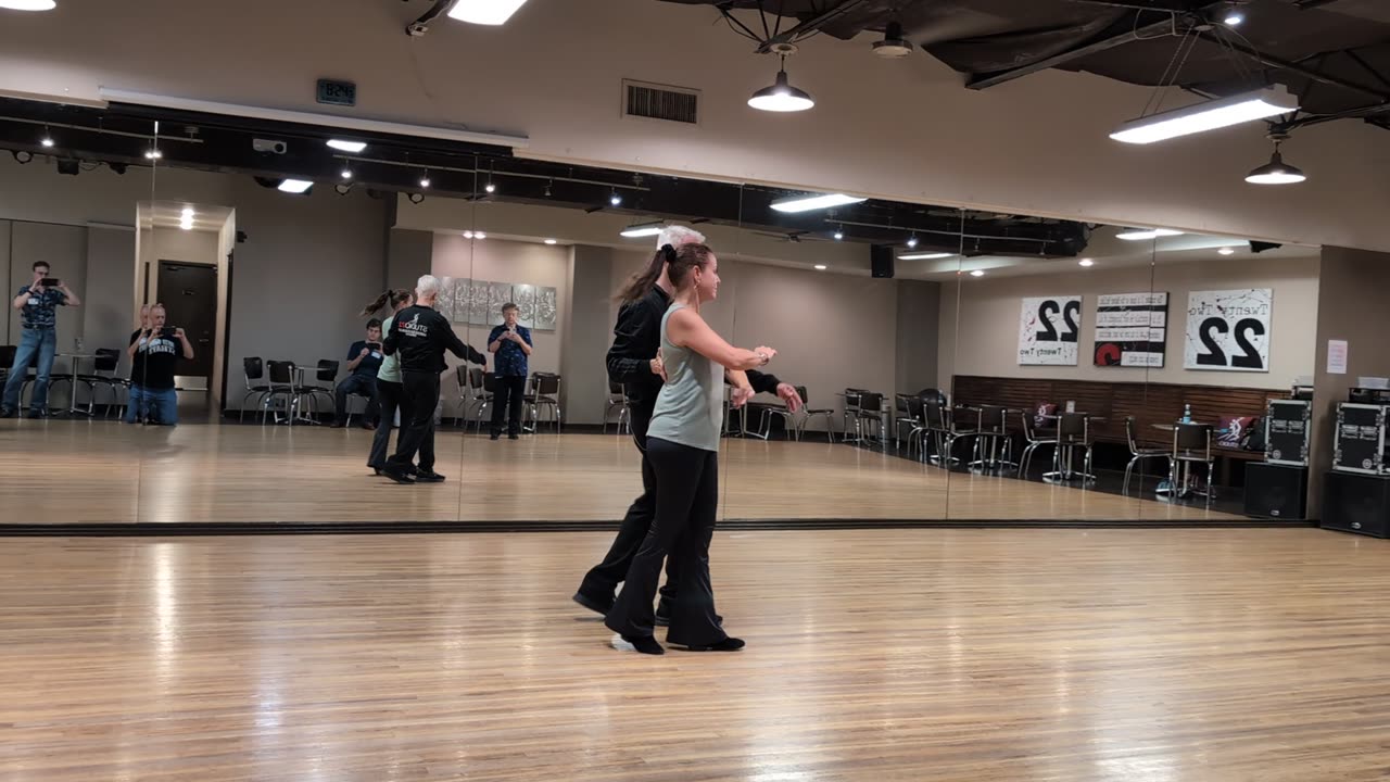 Progressive Double Two Step @ Studio 22 with Jim Weber 20240930 202229997