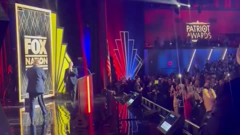 President Trump takes the stage at the FOX Nation Patriot Awards!