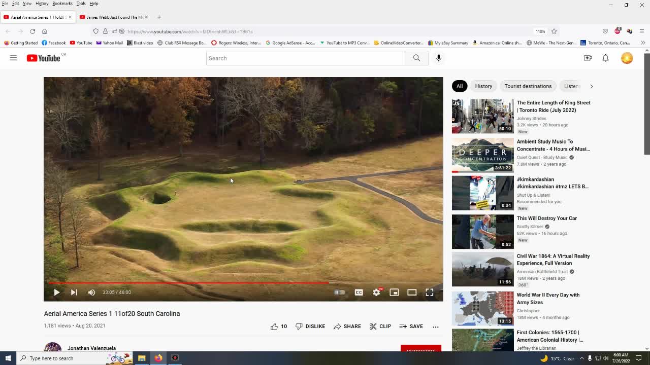 Aerial America Series used to fake history