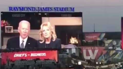 Biden Booed at Superbowl