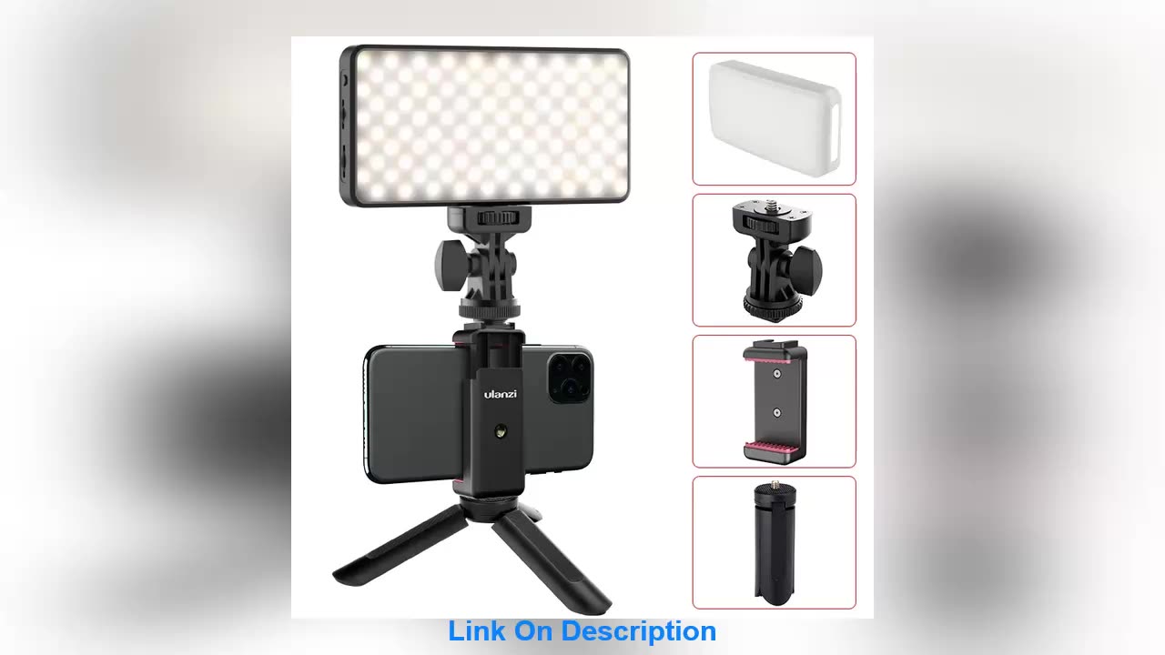 Best Seller Ulanzi VL200 2500k-9000k Led Camera Light W