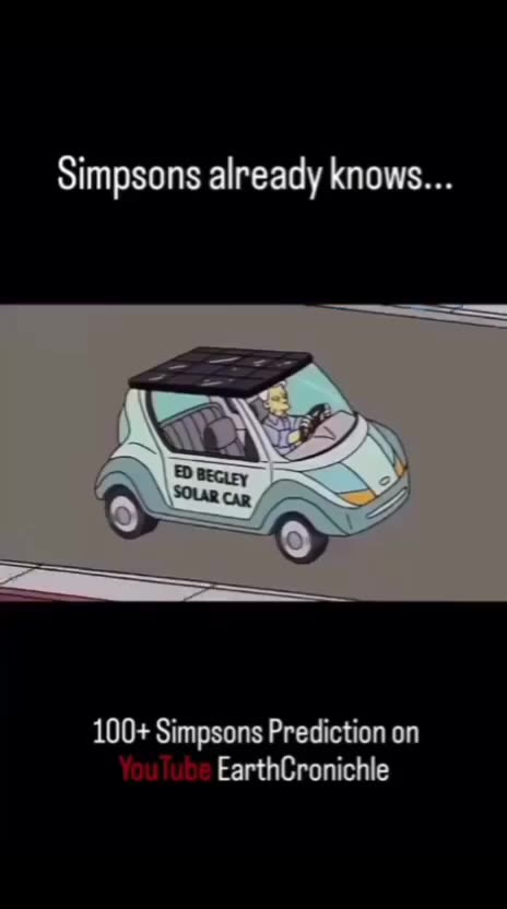 SIMPSON PREANNUNCIANO EVENTI NEFASTI DOPO L'ECLISSE DELL'8 APRILE