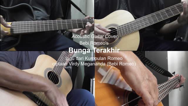 Guitar Learning Journey: Bebi Romeo's "Bunga Terakhir" instrumental (cover)