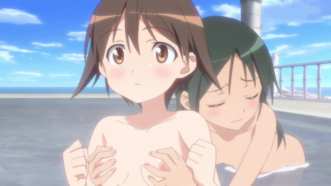 Strike Witches 2 - the new bathing area