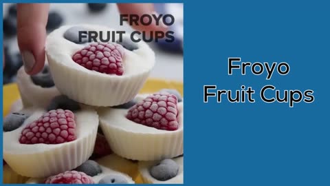 Froyo Fruit Cups