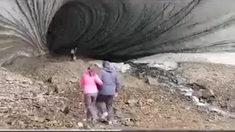 In Argentina Tierra del Fuego, there is a tunnel that leads to Antarctica