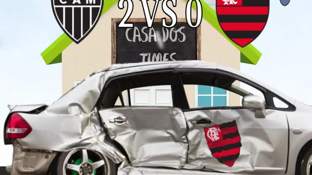 Atletico Mg amassa o flamenfgo