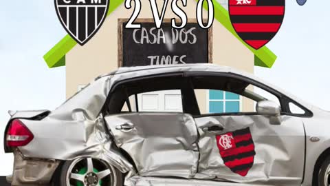 Atletico Mg amassa o flamenfgo