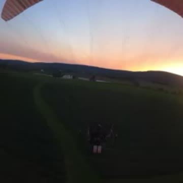 Playing in the farmers fields