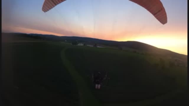 Playing in the farmers fields