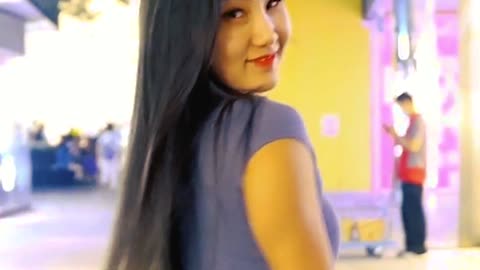 😍Fashionable and attractive woman, her temperament is not inferior to popular celebrities