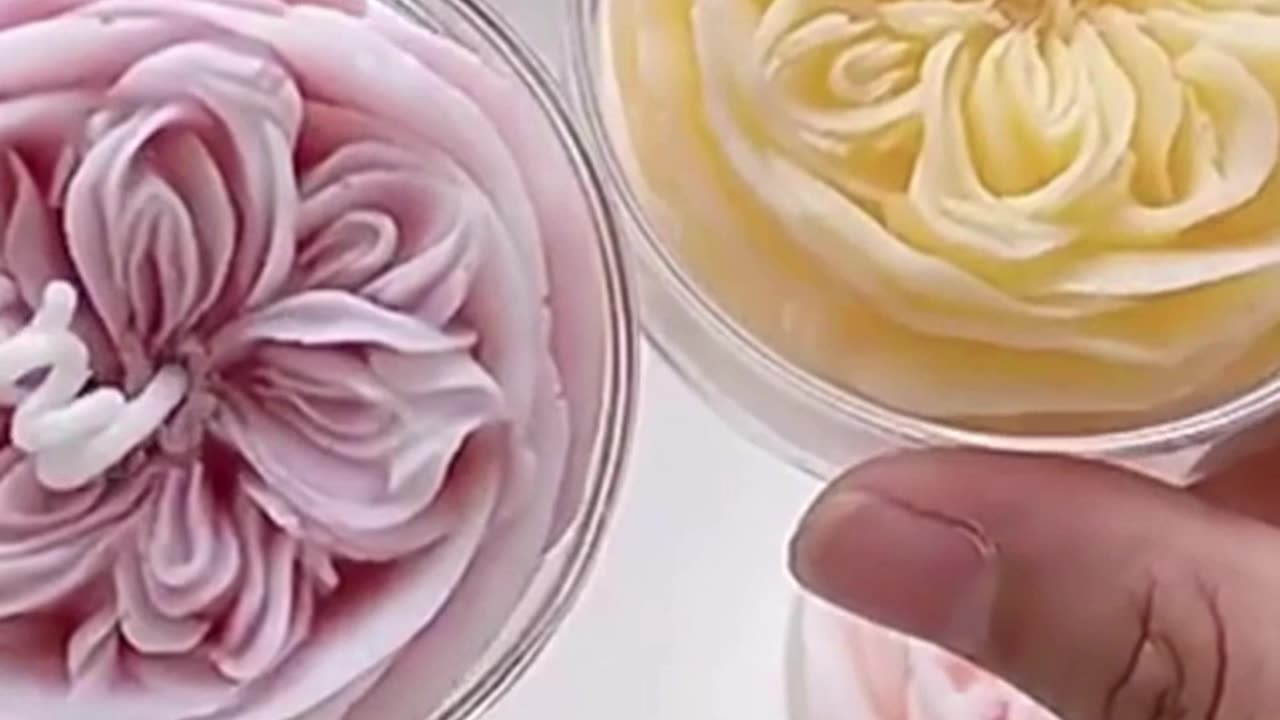 Rose flower Candles for Valentine day