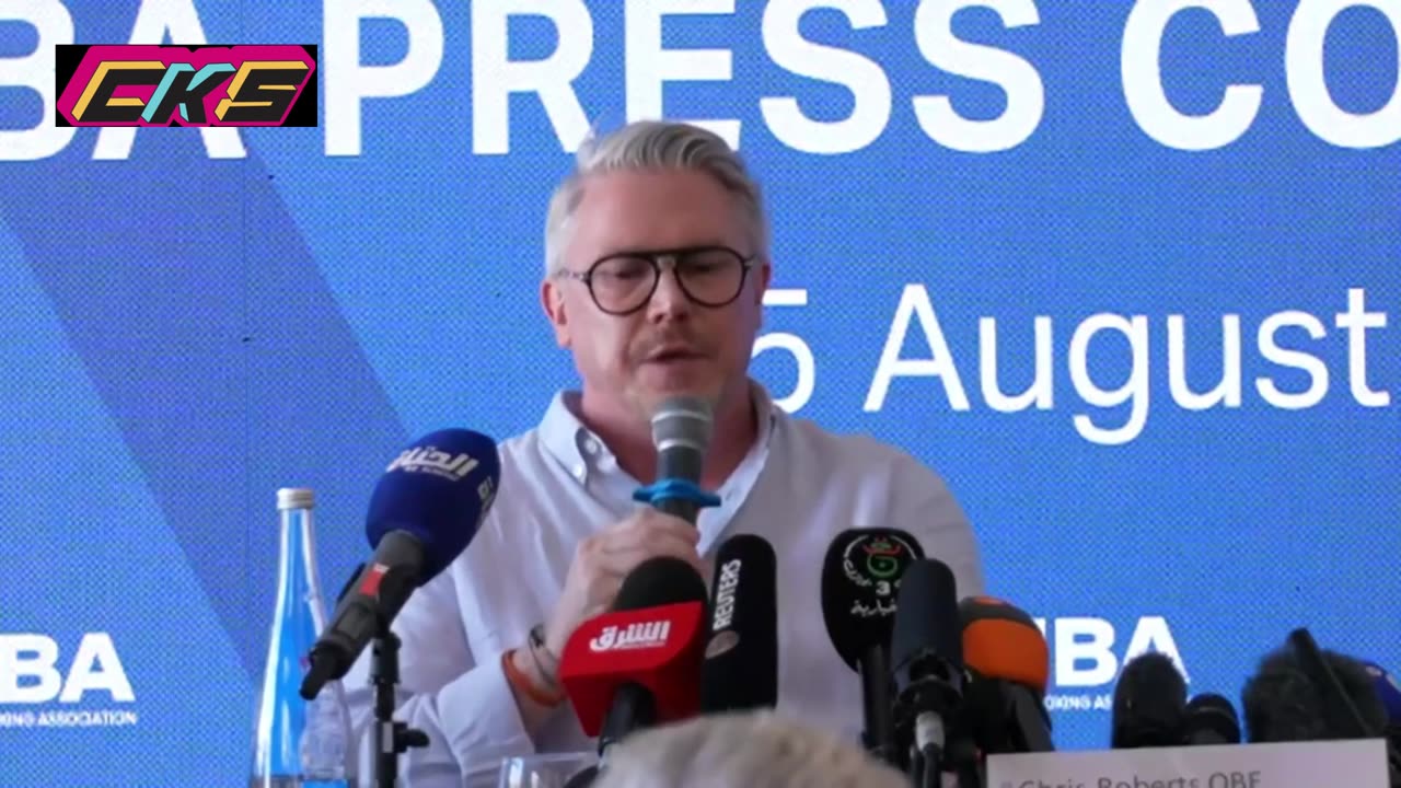 Imane Khelif's 'best friend' and team-mate gatecrashes shambolic press conference