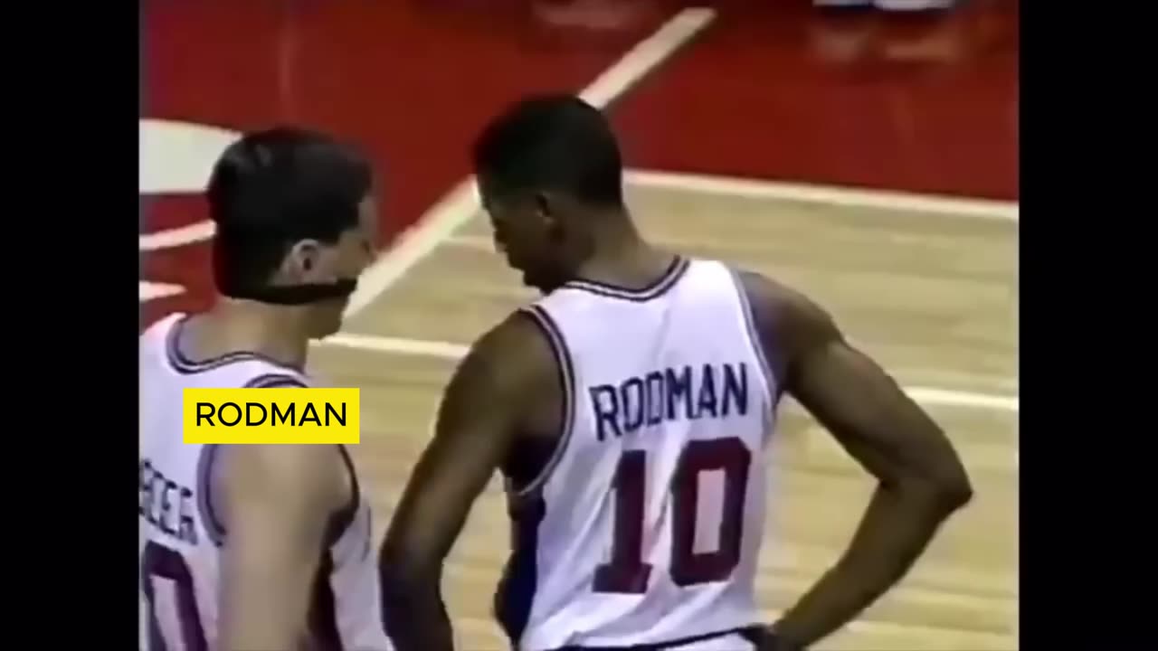 Intense Play Dennis Rodman